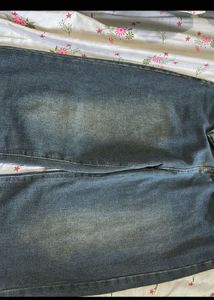 vintage Wide Leg Denim Jeans