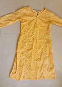 Elegant Yellow Kurta