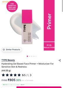 TYPE BEAUTY Matte Up Balancing Primer