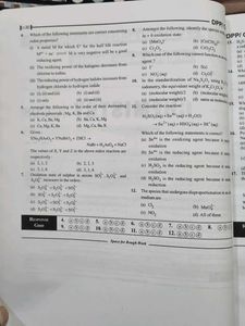 JEE Main Chemistry DPP Sheets