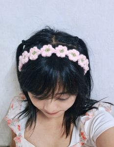 Pinterest Coquette Flowery Head Band