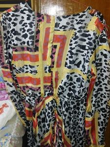 Printed Assymytrical Top