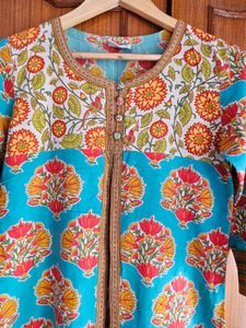Gulab Chand Block Print Kurti