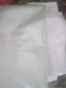 White Fabric For Kurta Pajama