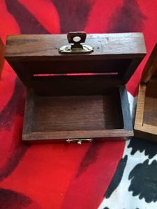 Wooden Trinket Boxes