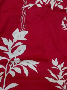 Mazenta Colour Glace Cotton Suit