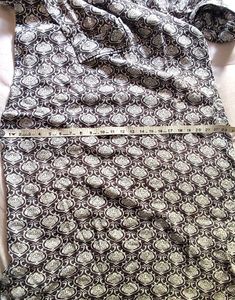 Dark Grey Printed XL Kurta