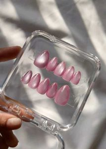 Pink Press-On Nails