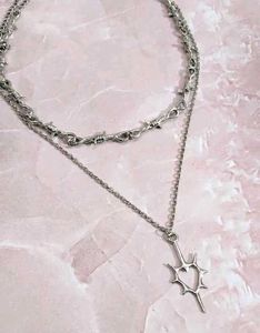 Edgy Layered Chain Necklace