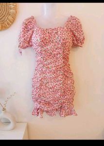 Shein Floral Bodycon Dress 🏩💗💕💓💝