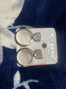 Silver Eyering Party Wear