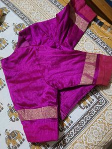 Royal Blue Saree..with Blouse