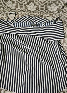 Striped Sleeveless Top