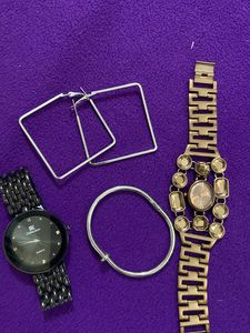 Western Watch With Earrings