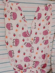 Cute Hedgehog Pajama Set