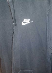 Nike men regular fit zipper hoodie
