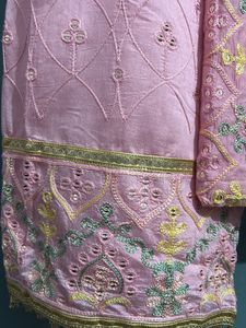 Full Duppta Embroidery Suit
