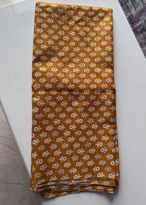 Floral Print Mustard Fabric
