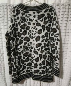 Leopard Print Cardigan