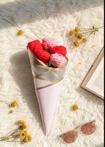 5 Crochet Flower Bouquet