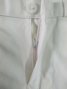 MHK Fashion White Cargo Pant Trousers