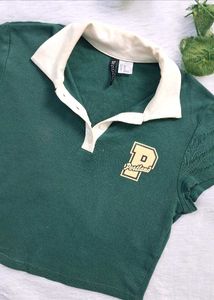 H&amp;M Collar Top