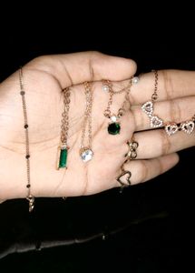 7-Piece Elegant Minimal Jewelry Combo Set