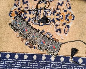 Silver Oxidised Chokar