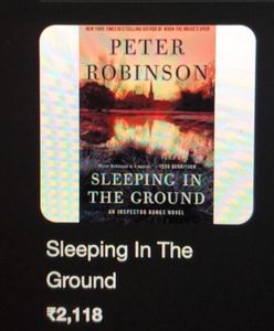 Sleeping In The Ground By Peter Robinson