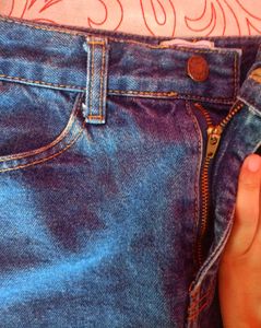 Vintage Denim Mini Skirt For Women&#39;s