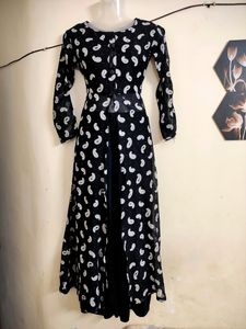 Front open Dress (without Palazzo)