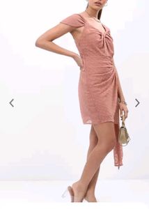 Chic Pink Mini Dress