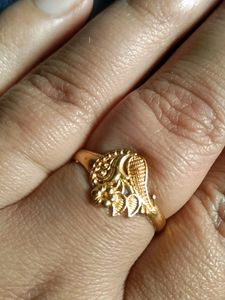 One Gram Gold Plated Ring