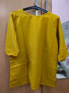 Elegant Mustard Kurta (AM).
