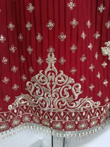 Pretty Maroon Sharara Dress👍