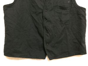 Fame Black Waistcoat