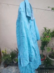 Blue Classic Old Money Shirt For Beach