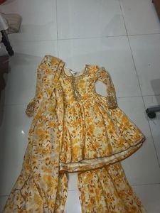 Floral Anarkali Kurta