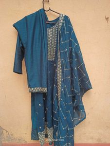 Teal Colour..Kurta Set... Brand New🌸