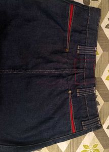 Levi&#39;s Denim Mini-skirt