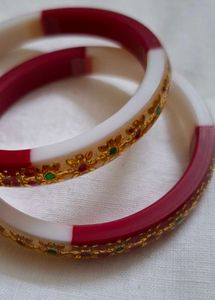 FLASH SALE: 3 Beaded Necklaces With 2-6 Bangles