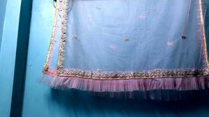 Embroidered Pink Lehenga For Women