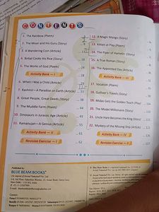 English Literature Class 5th Book Name Base