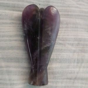 Amethyst Crystal Angel Figurine