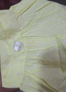 Lemon yellow shirt