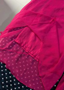 Pink Flared Palazzos