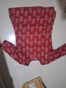 Floral Print Short Kurta/Top