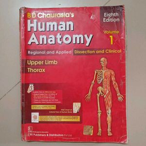 BD Chaurasia’s Human Anatomy Complete Set
