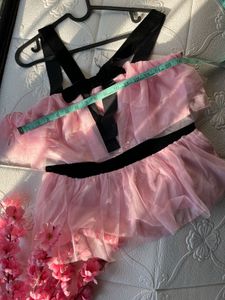 Cute Baby Pink peplum top