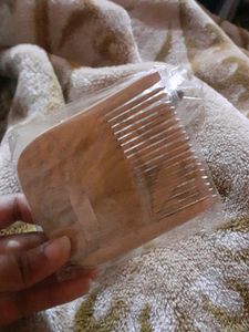 WOODEN HAIRPIN &amp; COMB (TOTALLY NEW)